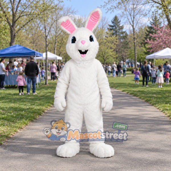 White Rabbit Mascot Costume