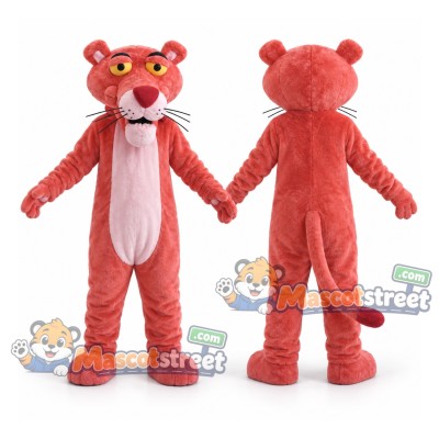 Pink Panther Mascot Costume Pink Panther Mascot Costume