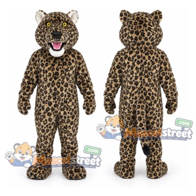 Spotted Leopard Mascot Costume Spotted Leopard Mascot Costume