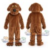 Brown Dog Mascot Costume