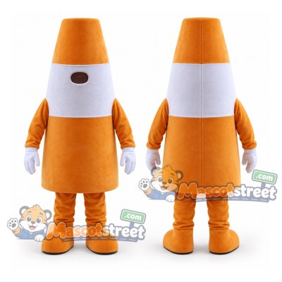 Traffic Cone Mascot Costume Traffic Cone Mascot Costume