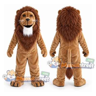 Brown Lion Mascot Costume Brown Lion Mascot Costume