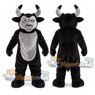 Black Bull Mascot Costume Black Bull Mascot Costume