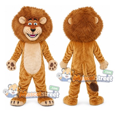 Brown Lion Mascot Costume Brown Lion Mascot Costume