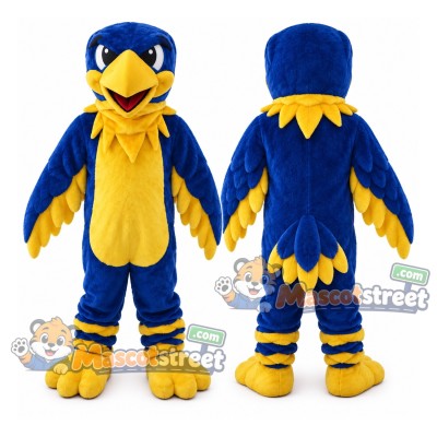 Blue Bird Mascot Costume