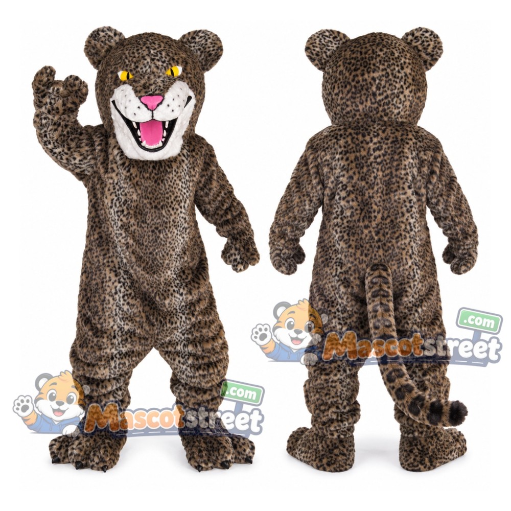 Spotted Leopard Mascot Costume