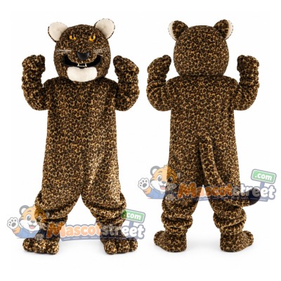 Spotted Leopard Mascot Costume Spotted Leopard Mascot Costume