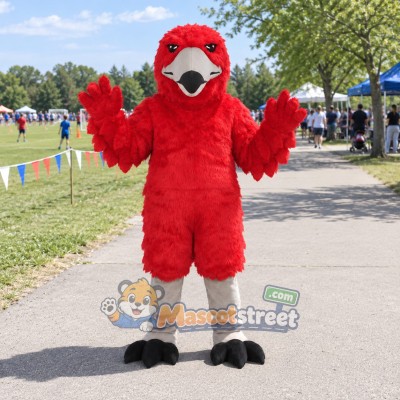 Red Bird Mascot Costume Red Bird Mascot Costume