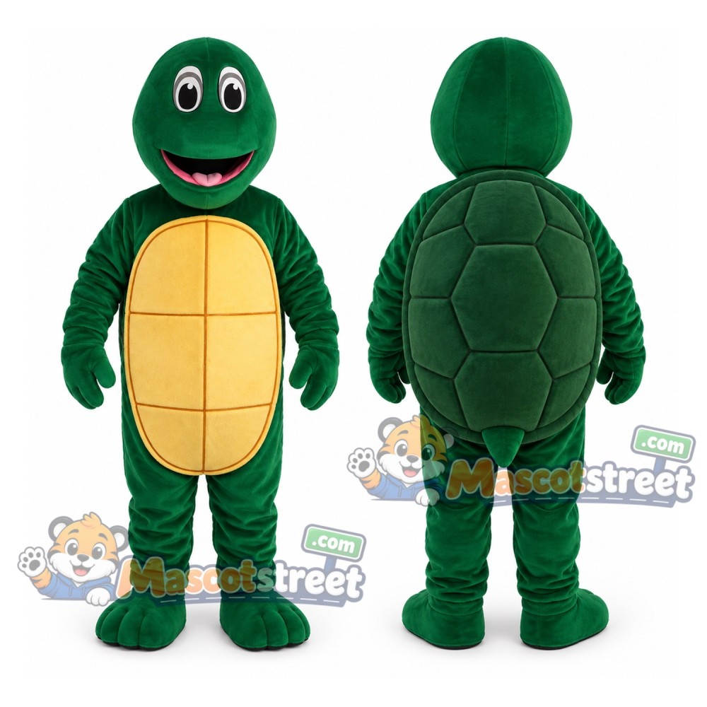 Green Turtle Mascot Costume Green Turtle Mascot Costume