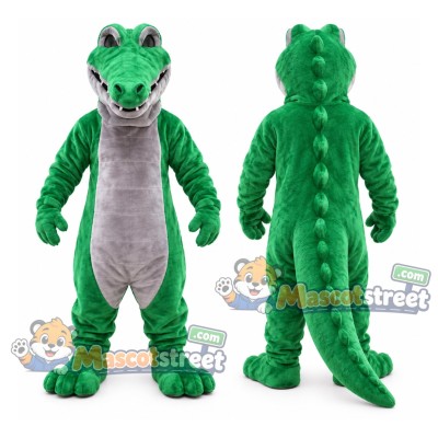 Green Crocodile Mascot Costume