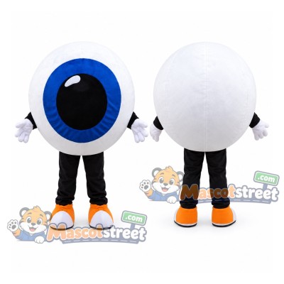 Eyeball Mascot Costume