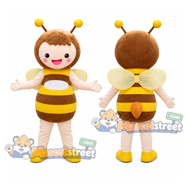 Yellow Bee Mascot Costume