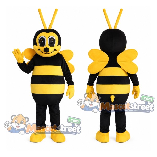 Yellow Bee Mascot Costume