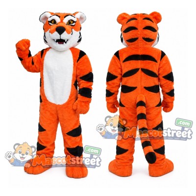 Orange Tiger Mascot Costume