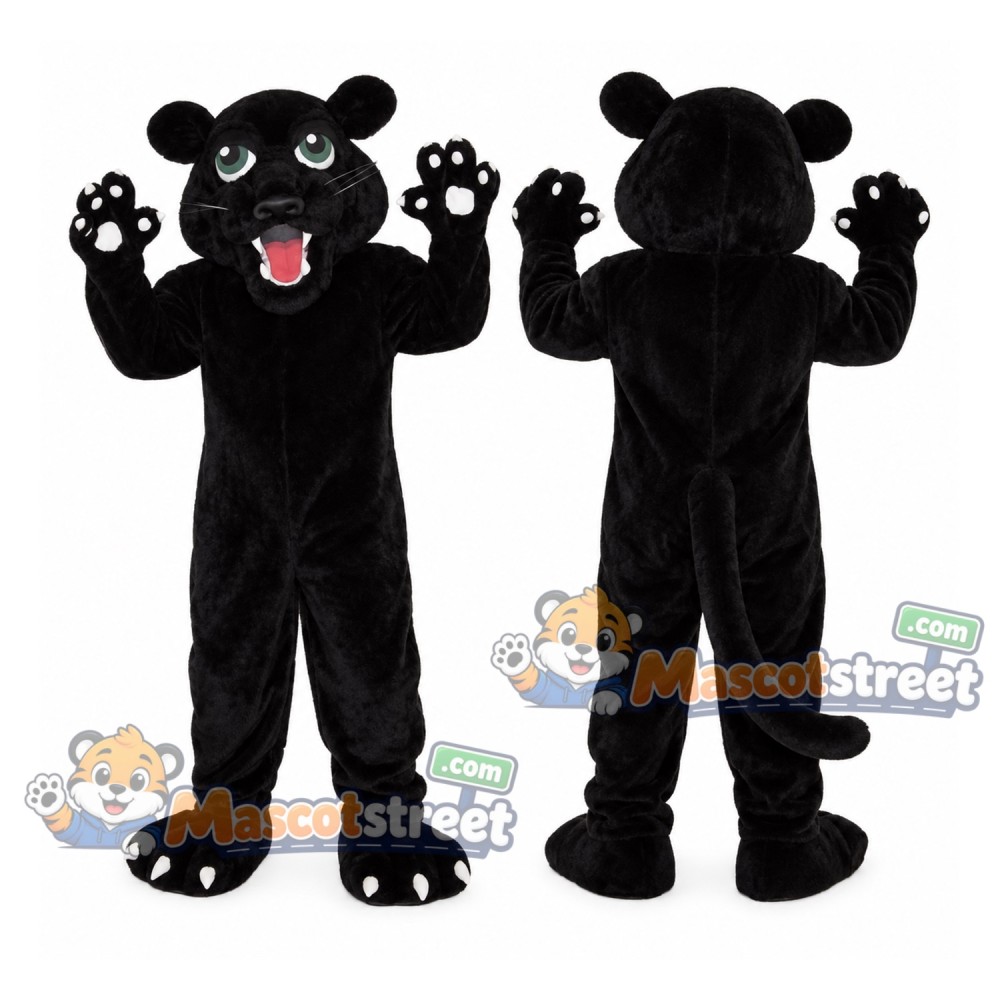 Black Panther Mascot Costume Black Panther Mascot Costume