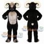 Black Ram Mascot Costume
