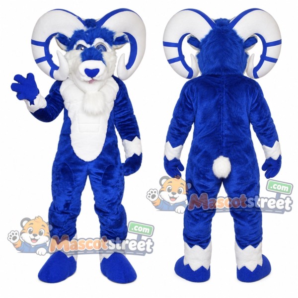 Blue Ram Mascot Costume