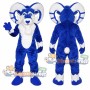 Blue Ram Mascot Costume