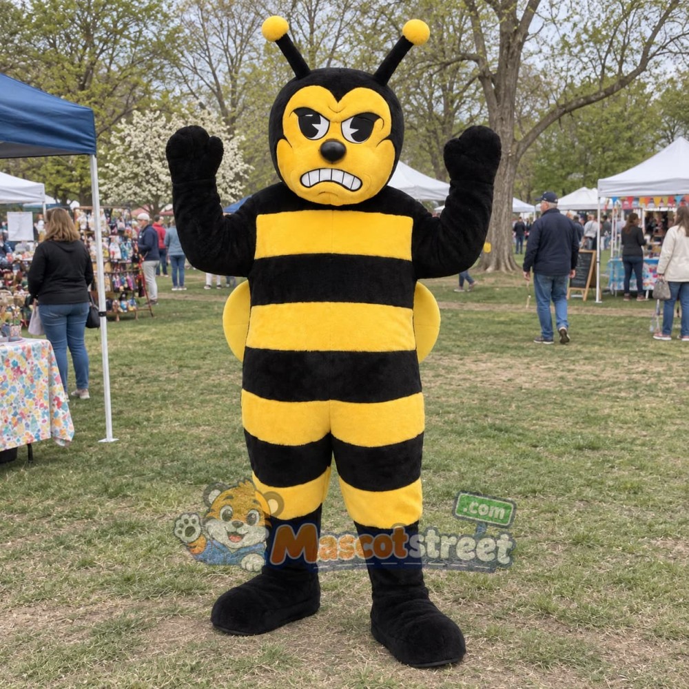 Yellow Bee Mascot Costume Yellow Bee Mascot Costume