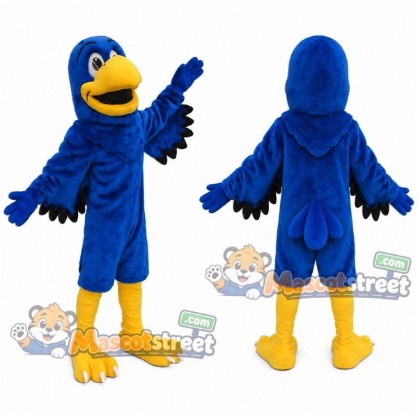 Blue Falcon Mascot Costume