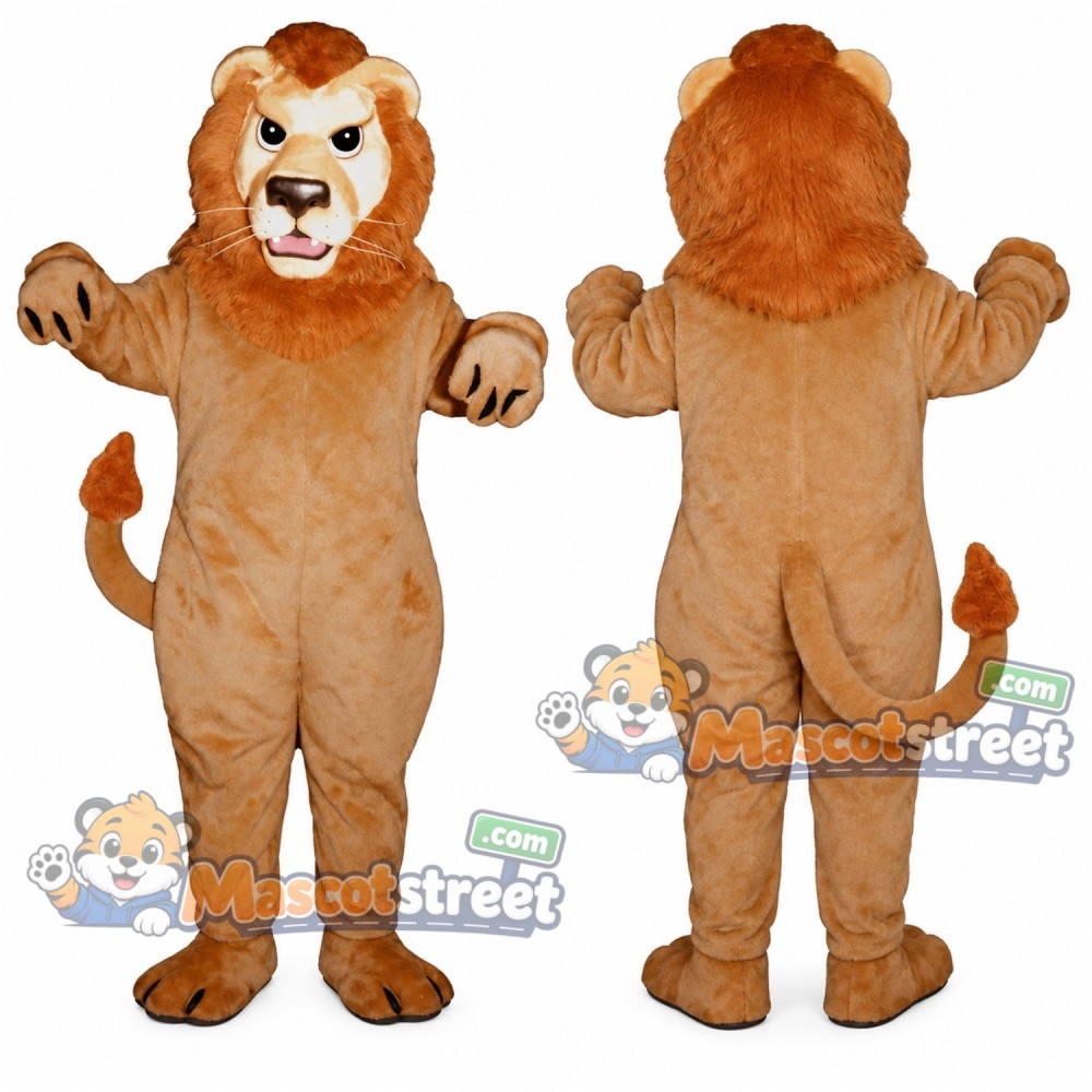 Brown Lion Mascot Costume Brown Lion Mascot Costume