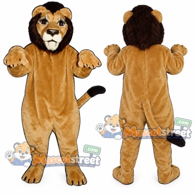 Brown Lion Mascot Costume Brown Lion Mascot Costume