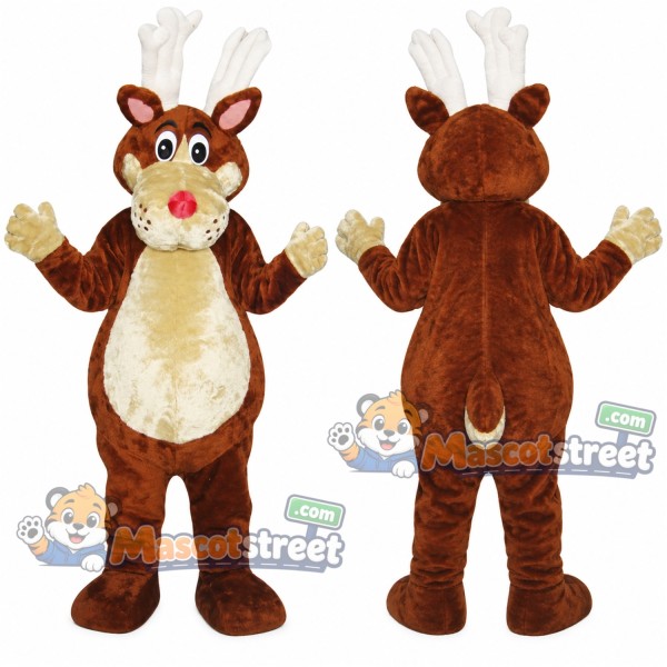 Brown Dog Mascot Costume