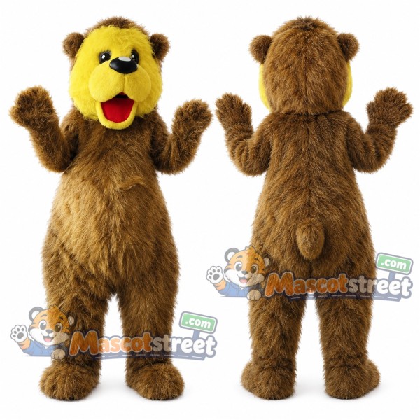 Brown Bear Mascot Costume