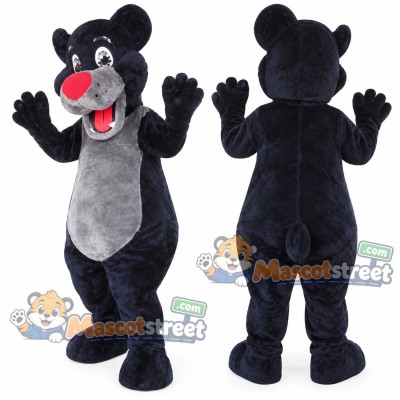 Black Bear Mascot Costume Black Bear Mascot Costume