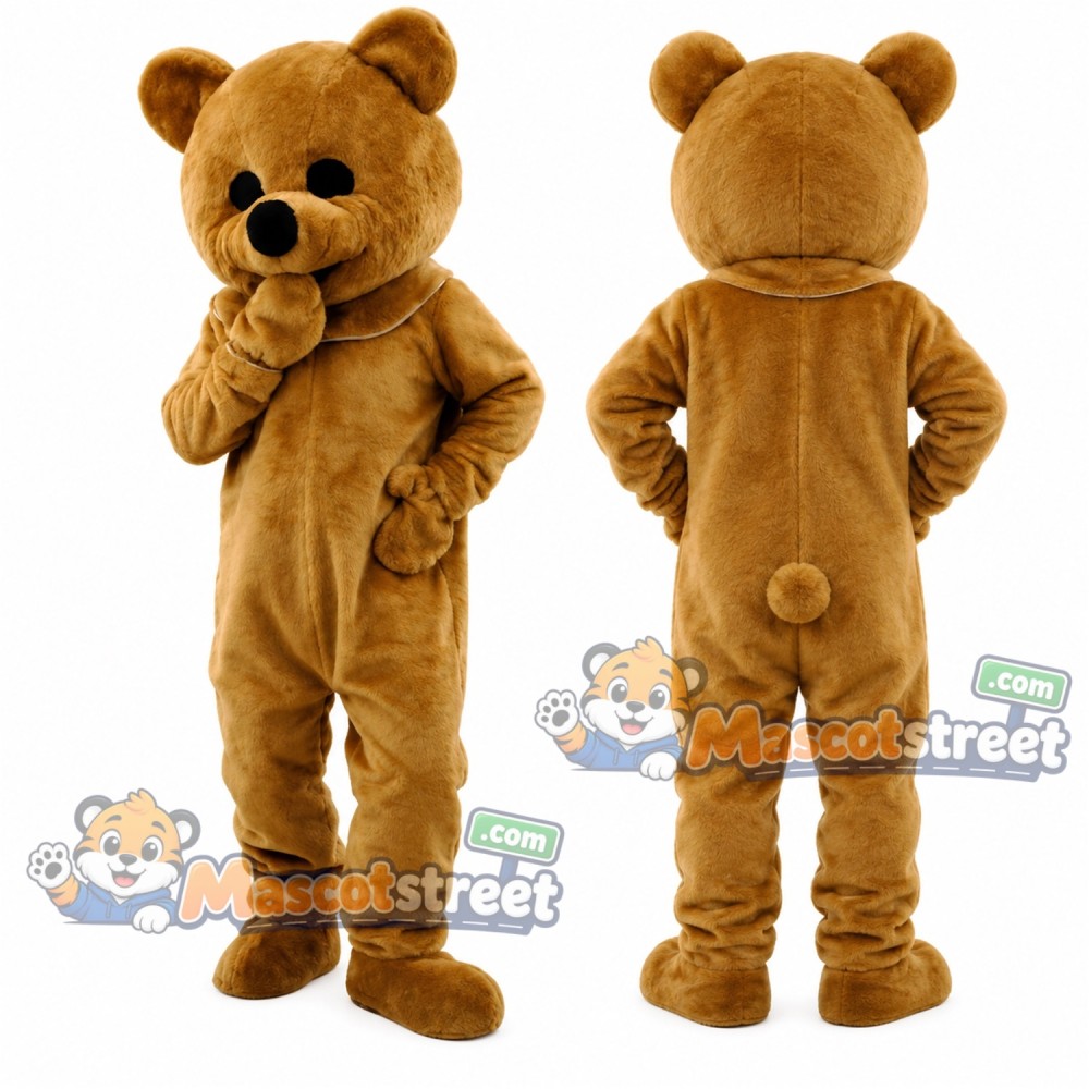 Brown Bear Mascot Costume