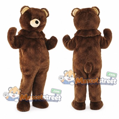 Brown Bear Mascot Costume