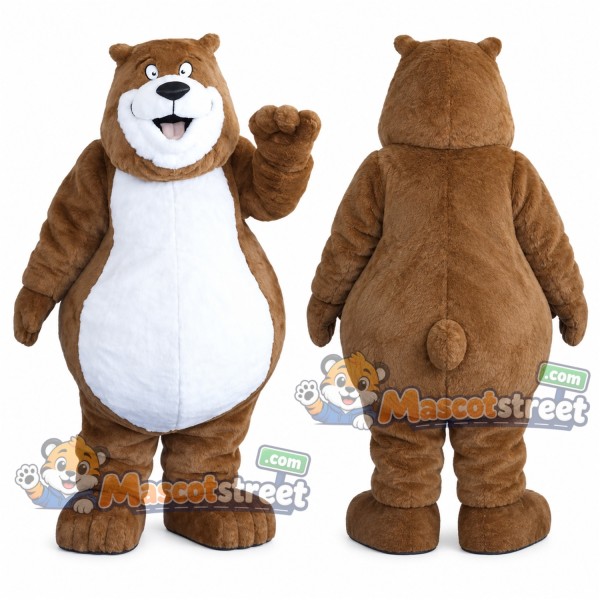 Brown Bear Mascot Costume