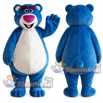 Blue Bear Mascot Costume Blue Bear Mascot Costume