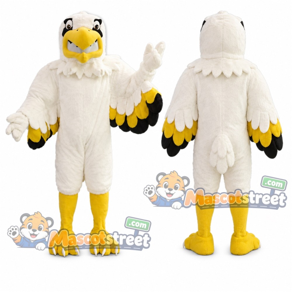 White Eagle Mascot Costume