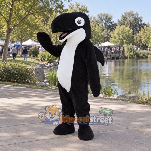 Orca Mascot Costume