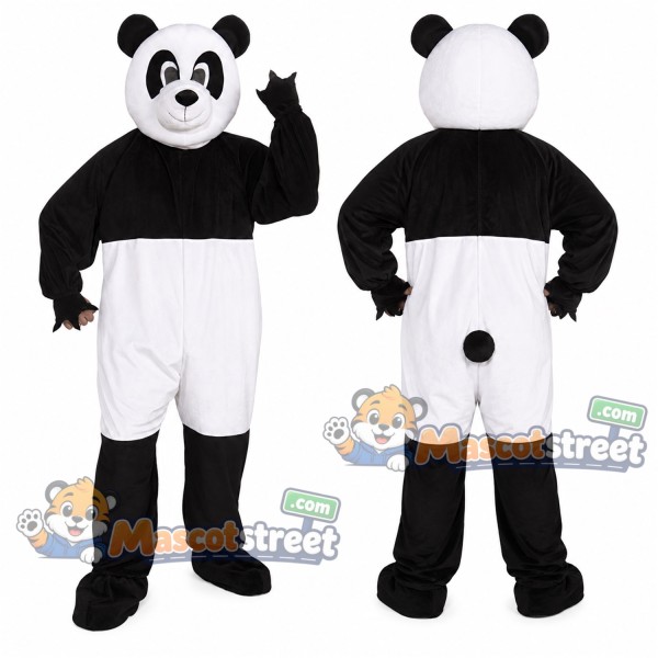 Panda Mascot Costume with White Shorts