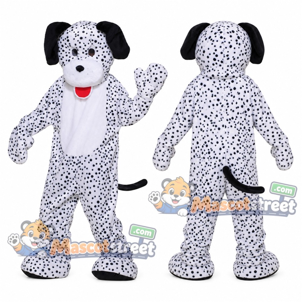 Dalmatian Dog Mascot Costume Dalmatian Dog Mascot Costume