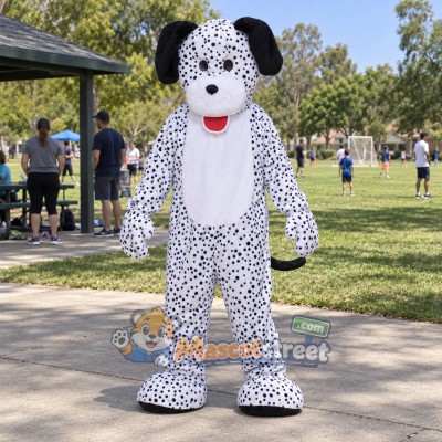 Dalmatian Dog Mascot Costume Dalmatian Dog Mascot Costume