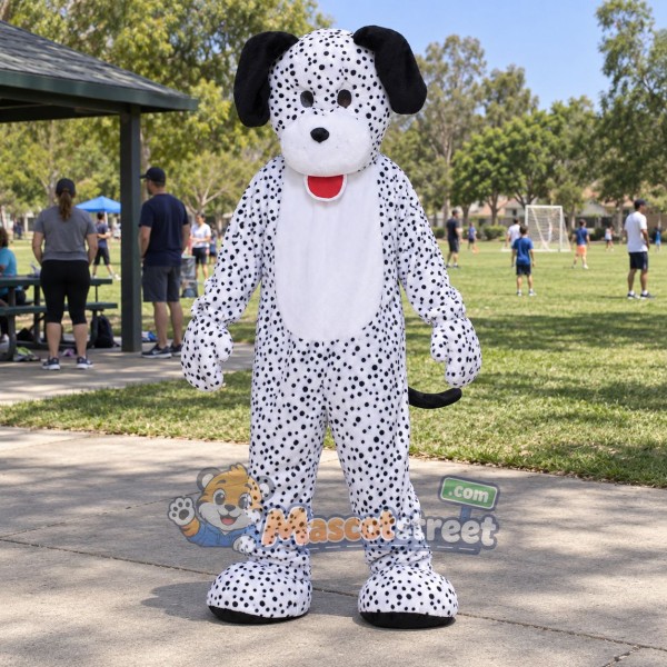 Dalmatian Dog Mascot Costume