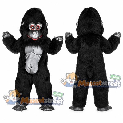 Black Gorilla Mascot Costume Black Gorilla Mascot Costume