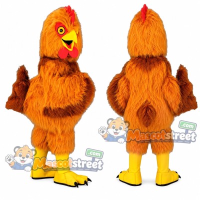 Orange Chicken Mascot Costume
