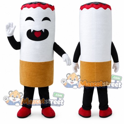 Cigarette Mascot Costume Cigarette Mascot Costume