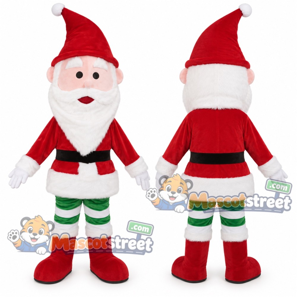 Santa Claus Mascot Costume with Red Suit Santa Claus Mascot Costume with Red Suit