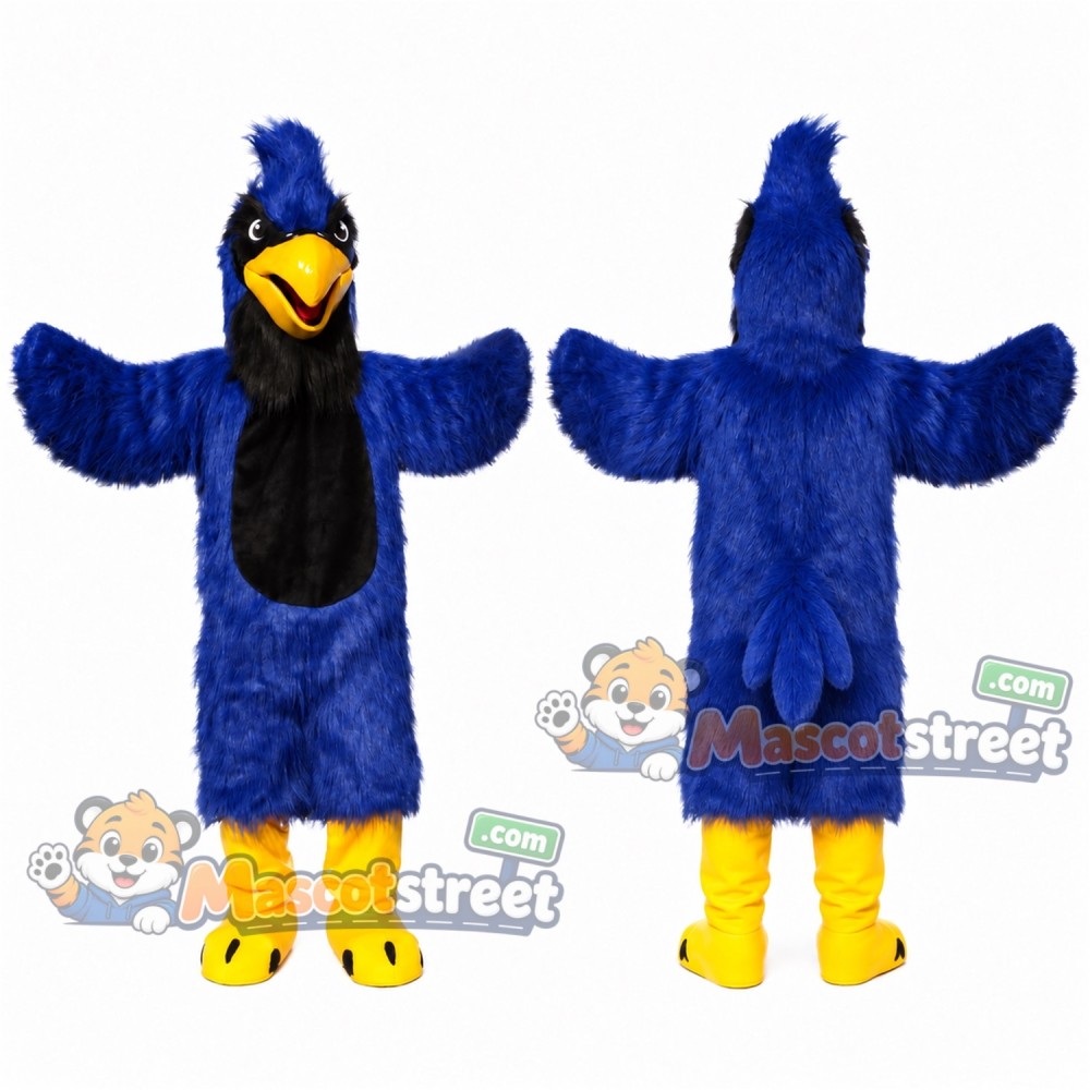 Blue Bird Mascot Costume