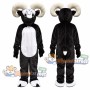 Black Ram Mascot Costume