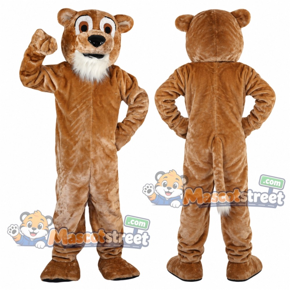 Brown Lion Mascot Costume Brown Lion Mascot Costume