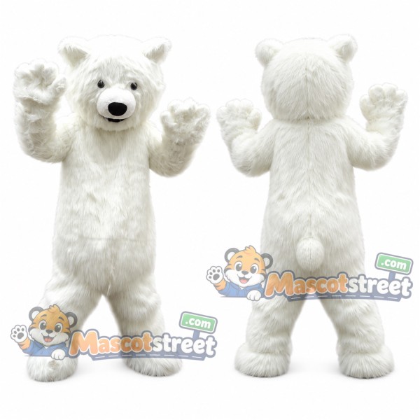 Polar Bear Mascot Costume