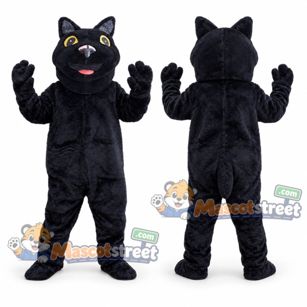 Black Cat Mascot Costume