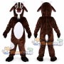 Brown Goat Mascot Costume