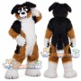 Black and Brown Dog Mascot Costume
